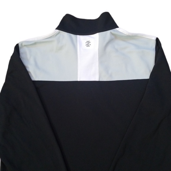 Izod Men's Lightweight Colorblock Pullover Quarter Zip Sz. M - Picture 8 of 11